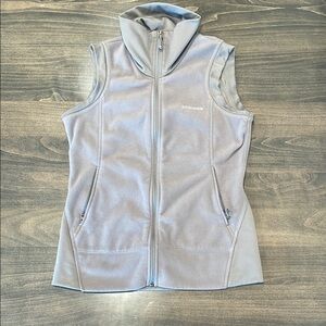 Columbia Soft Gray Fleece Vest